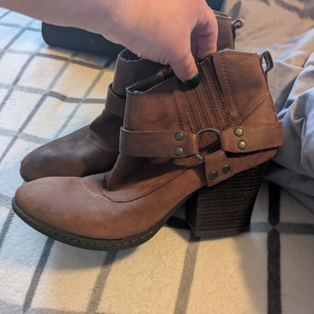 Boc Rustic Brown Ankle Booties - image 5